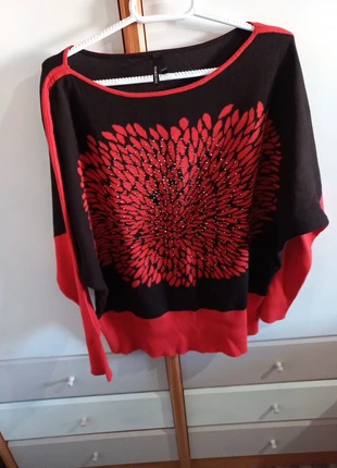 Jersey con strass., marque: Strass, état: Très bon état, taille: XL / 42 / 14, 5,00 €, 5,95 € Protection acheteurs incluse