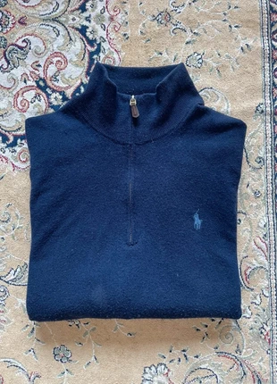 Pull Camionneur Truck Halfzip 1/4 Bleu Polo Ralph Lauren Taille L, marke: Ralph Lauren, zustand: Sehr gut, größe: L, 49,70 €, 52,89 € inklusive Vinted-Käuferschutz