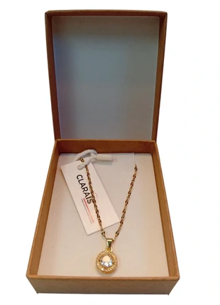 Catenina Donna Elegante Punto Luce Sintetico - Collanina Nuova Con Etichetta, brand: Clarais, condizioni: Nuovo con cartellino, €2.90, €3.75 include la Protezione acquisti Pro