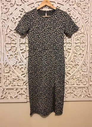 Robe longue maille léopard Zara 36 neuve, marca: Zara, estado: Nuevo sin etiquetas, tamaño: S / 36 / 8, 7,00 €, 8,05 € Protección al comprador incluida