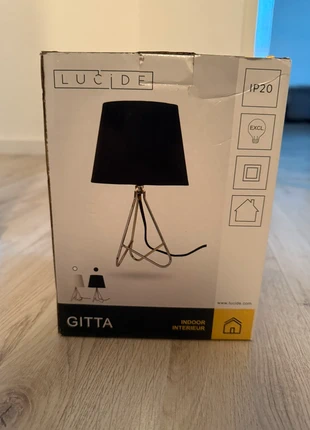 Lucide Gitta zwarte tafellamp / nachtlamp, NIEUW, merk: Lucide Gitta, staat: Nieuw met prijskaartje, € 7,50, € 8,58 inclusief Kopersbescherming