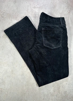 Pantalon Vintage En Velours Côtelé / Corduroy Jcrew noir texturé relief taille 10R, marke: Vintage Dressing, zustand: Sehr gut, größe: XXL / 44 / 16, 14,00 €, 15,40 € beinhaltet Vinted-Käuferschutz Pro