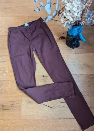 Legging/Jegging bordeaux – Taille M (38) Bon état, merk: Pieces, staat: Goed, maat: M / 38 / 10, € 6,00, € 7,00 inclusief Kopersbescherming