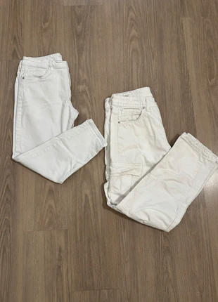 Lotto di due jeans bianchi da uomo taglia M, marca: Jeans, estado: Muy bueno, tamaño: L, 5,00 €, 5,95 € Protección al comprador incluida