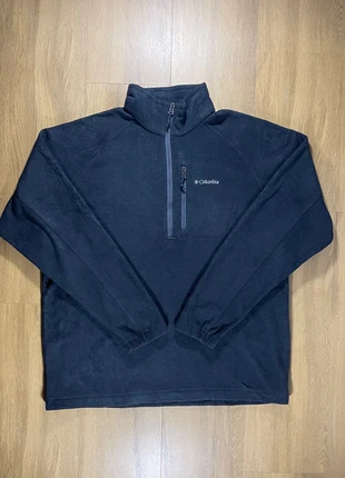 Polaire Columbia zippée 1/4 noire – Outdoor – Taille XL, marque: Columbia, état: Très bon état, taille: XL, 24,90 €, 26,85 € Protection acheteurs incluse