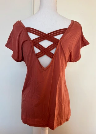Haut Etam terracotta, brand: Etam, condition: Very good, size: S / 36 / 8, €12.00, €13.30 includes Buyer Protection