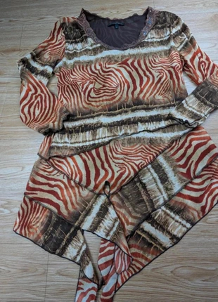 Tunique originale Suzanna Paris – Taille 5 XXL – Col orné de sequins – En très bon état, merk: Suzanna, staat: Heel goed, maat: XXL / 44 / 16, € 2,90, € 3,75 inclusief Kopersbescherming Pro