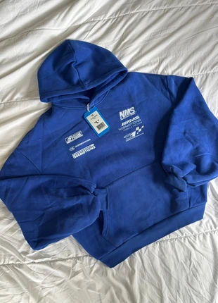 Sudadera con capucha Noemotions azul llamas, brand: noemotions, condizioni: Nuovo con cartellino, taglia: L, €65.00, €68.95 include la Protezione acquisti