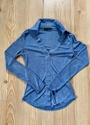 Blauwe blouse, état: Très bon état, taille: S / 36 / 8, 3,00 €, 3,85 € Protection acheteurs incluse