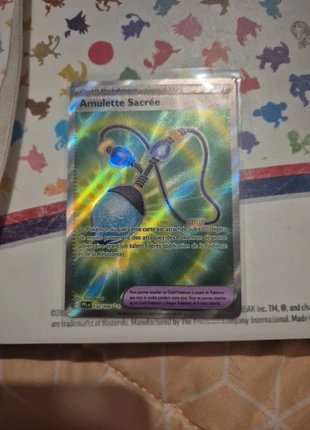 Carte pokemon amulette sacrée, marque: Pokémon, état: Très bon état, 7,00 €, 8,05 € Protection acheteurs incluse