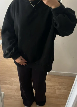 sweat noir, marque: Boutique indépendante, état: Très bon état, taille: S / 36 / 8, 7,00 €, 8,05 € Protection acheteurs incluse