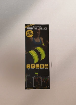 Bracelets LED rechargeable (Usb-C) - haute visibilité running & vélo - neufs, brand: silvergear, condizioni: Nuovo con cartellino, €13.95, €15.35 include la Protezione acquisti Pro