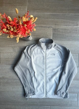 Polaire Ski The North Face Gris et Blanc Logo Gris Taille M Femme, brand: The North Face, condition: Very good, size: M / 38 / 10, €24.99, €26.94 includes Buyer Protection