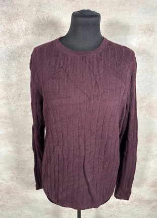 Pull Maille Torsadée Cable Knit Vintage Alfani prune cotele taille S, brand: Vintage Dressing, condizioni: Ottime, taglia: S / IT 40 / EU 36, €8.00, €9.10 include la Protezione acquisti Pro