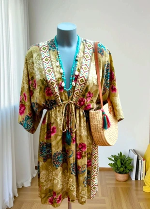 Vestido/Caftán  Boho Floral - Estilo Étnico 💖, marque: Bold&Beautiful, état: Très bon état, taille: S / 36 / 8, 16,00 €, 17,50 € Protection acheteurs incluse