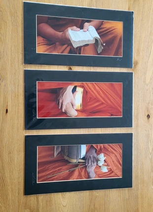 Cadre triptyque moines bouddhistes, zustand: Neu, mit Etikett, 9,00 €, 10,15 € inklusive Vinted-Käuferschutz