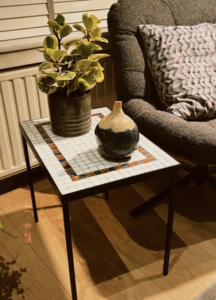 Vintage Mosaic Side Table, brand: Vintage, condizioni: Ottime, €32.00, €34.30 include la Protezione acquisti