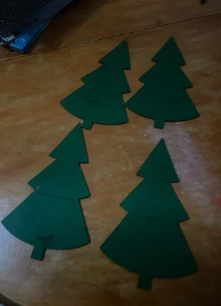 Christmas Tree Cutlery Holder – Set of 4, brand: NO LABEL, condition: Like new, €1.50, €2.28 includes Buyer Protection