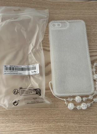 Coque iPhone 7plus 8plus Transparente avec cordon perles Neuf, état: Neuf avec étiquette, 2,00 €, 2,80 € Protection acheteurs incluse