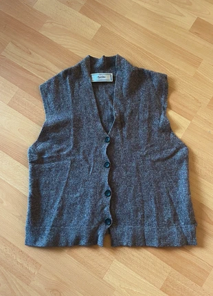 Vintage Wool Sweater Vest Wool Silk, marque: true vintage, état: Très bon état, taille: M / 38 / 10, 25,00 €, 26,95 € Protection acheteurs incluse