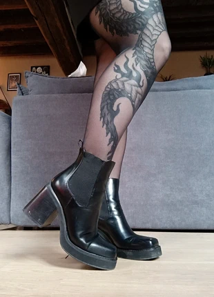 Bottines noires - Tata Italia, marque: Tata Italia, état: Satisfaisant, taille: 38, 5,00 €, 5,95 € Protection acheteurs incluse