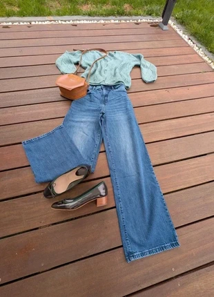 Gilet laine cardigan bleu canard vert d'eau, marque: Boutique indépendante, état: Très bon état, taille: M / 38 / 10, 13,00 €, 14,35 € Protection acheteurs incluse