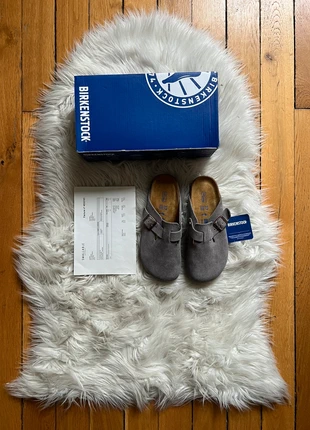 Birkenstock Boston BS - Dark Gray - Taille 37, marque: Birkenstock, état: Neuf avec étiquette, taille: 37, 70,00 €, 74,20 € Protection acheteurs incluse