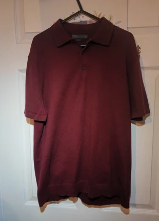Burgundy Mens/Unisex shirt, brand: Marks & Spencer, condition: Very good, size: L, €17.00, €18.55 includes Buyer Protection