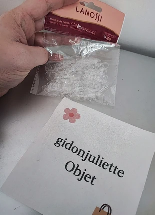 Lot de 100 élastiques transparents – Neuf 💖, état: Neuf avec étiquette, 2,00 €, 2,80 € Protection acheteurs incluse