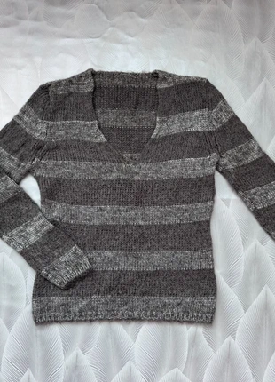 Jersey italiano de lana con hilo plateado, marque: Made In Italy, état: Bon état, taille: S / 36 / 8, 15,00 €, 16,45 € Protection acheteurs incluse