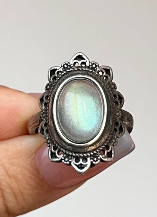 Bague labradorite style vintage, brand: labradorite, condition: Very good, size: Adjustable, €12.90, €14.25 includes Buyer Protection Pro