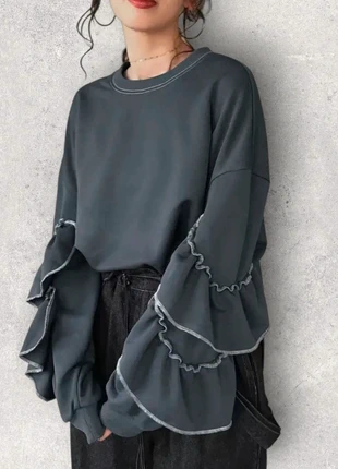 Sweatshirt original - Taille M - Couleur : Gris Ardoise, marke: Vintage Dressing, zustand: Neu, größe: M / 38 / 10, 30,00 €, 32,20 € inklusive Vinted-Käuferschutz