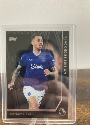 Dwight McNeil Black edge edition Everton topps, brand: Topps, condizioni: Nuovo senza cartellino, €5.00, €5.95 include la Protezione acquisti