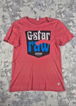 T-shirt G-Star Raw taille L rouge 100%coton biologique, brand: G-Star, condizioni: Ottime, taglia: L, €4.80, €5.74 include la Protezione acquisti
