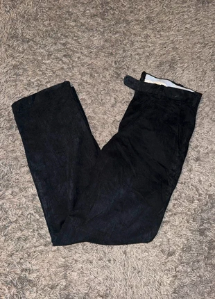 Pantalon Decenio noir coton cotelé coupe slim taille 38, merk: Vintage Dressing, staat: Heel goed, maat: W29 | FR 38, € 10,00, € 11,20 inclusief Kopersbescherming