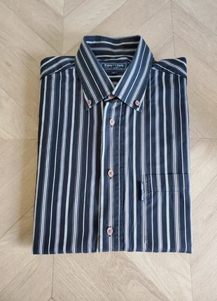 Chemise Eden Park homme - Rayé Noir/Blanc - Taille XL, marke: Eden Park, zustand: Sehr gut, größe: XL, 14,90 €, 16,35 € inklusive Vinted-Käuferschutz