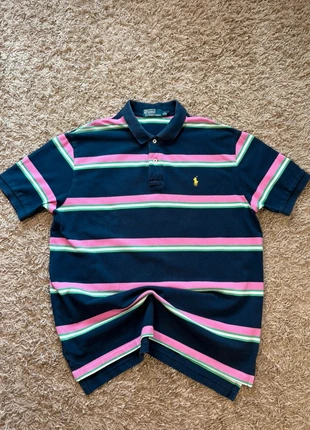 🏇 Vintage Ralph Lauren Polo Navy Pink Green Striped Y2K Preppy Old Money Style, marque: Ralph Lauren, état: Très bon état, taille: XL, 19,99 €, 21,69 € Protection acheteurs incluse