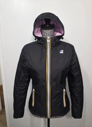Manteau doudoune réversible imperméable K-way Lily thermo plus double noir rose taille S 🔥, merk: K-Way, staat: Heel goed, maat: S / 36 / 8, € 149,00, € 157,15 inclusief Kopersbescherming Pro