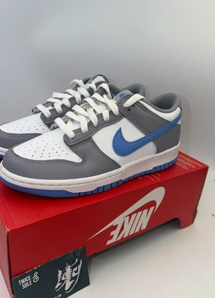 Nike dunk low maat 38,5 grijs blauw, brand: Nike, condizioni: Nuovo con cartellino, taglia: 38.5, €60.00, €63.70 include la Protezione acquisti Pro
