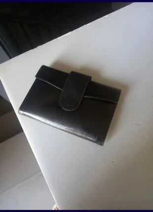 Cartera/ monedero de piel negra, brand: piel, condizioni: Ottime, €9.90, €11.10 include la Protezione acquisti