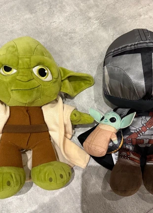 Peluches Yoda & Mandalorian, marque: Star Wars, état: Bon état, taille: Taille unique, 10,00 €, 11,20 € Protection acheteurs incluse