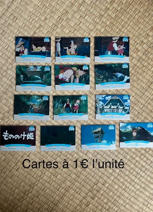 Lot Display 58 cartes Ghibli, brand: Studio Ghibli, condition: Very good, €58.00, €61.60 includes Buyer Protection