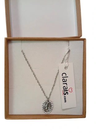 Collana Donna Con Ciondolo Acciaio - Collana Donna Regalo Natale, brand: Clarais, condizioni: Nuovo con cartellino, €2.90, €3.75 include la Protezione acquisti Pro