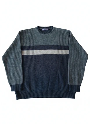 Pull Hiver Homme Vintage Rayures Bicolores - Dynam Outdoor - Laine & Acrylique - Taille L, marque: Vintage Dressing, état: Très bon état, taille: L, 20,00 €, 21,70 € Protection acheteurs incluse