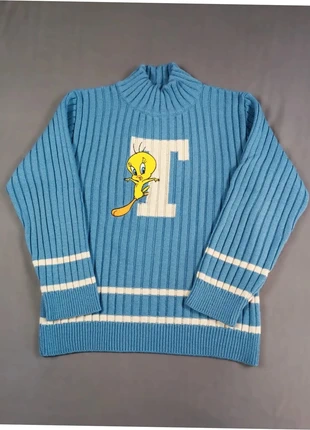 Pull vintage Titi Looney Tunes - laine - taille S, brand: Looney Tunes, condition: Very good, size: XS / 34 / 6, €24.00, €25.90 includes Buyer Protection
