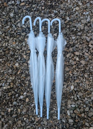 Clear Umbrella x 4, brand: Wedding, condition: Very good, £20.00, £21.70 includes Buyer Protection