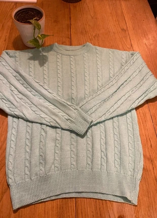 Pull menthe torsade, marque: Vintage Dressing, état: Très bon état, taille: M / 38 / 10, 5,50 €, 6,48 € Protection acheteurs (Pro) incluse