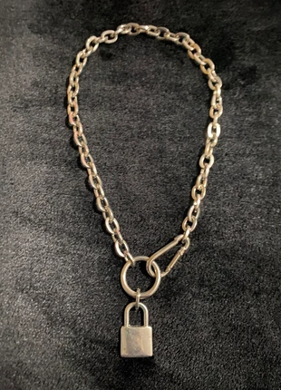 Collar cadena con candado, marque: Alternative, état: Neuf sans étiquette, 5,00 €, 5,95 € Protection acheteurs incluse