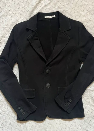 Blazer black Office Siren | Chic, Coquette & 90s Vibes, marque: DANI, état: Bon état, taille: S / 36 / 8, 10,00 €, 11,20 € Protection acheteurs incluse