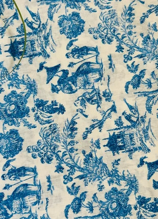 Tissu coton imprimé toile de jouy Japon ~ 50cm x 70, marque: Okeo-tex, état: Neuf sans étiquette, 3,20 €, 4,06 € Protection acheteurs (Pro) incluse